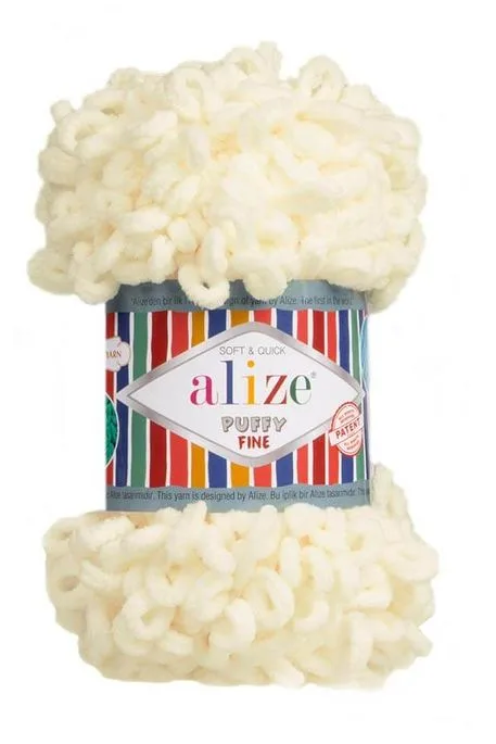 ALİZE PUFFY FINE 62 Açık Krem