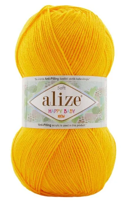 ALİZE HAPPY BABY NEW 216 Koyu Sarı