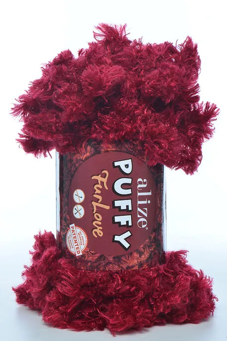 ALİZE PUFFY FURLOVE 107 Bordo